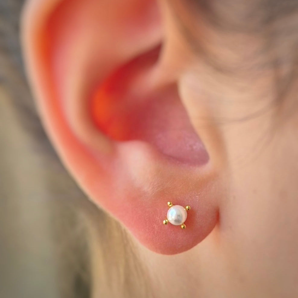 Pearl Set - 14ct Gold Plated