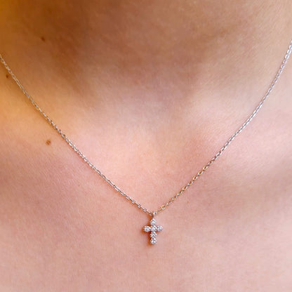 Signature Cross Necklace - 925 Sterling Silver
