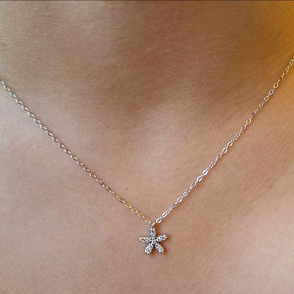 Classic Flower Set - 925 Sterling Silver