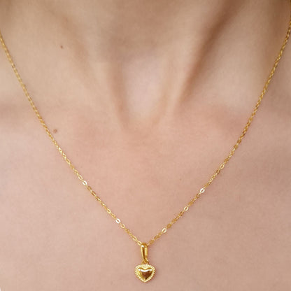 Classic Heart Set - 14ct Gold Plated