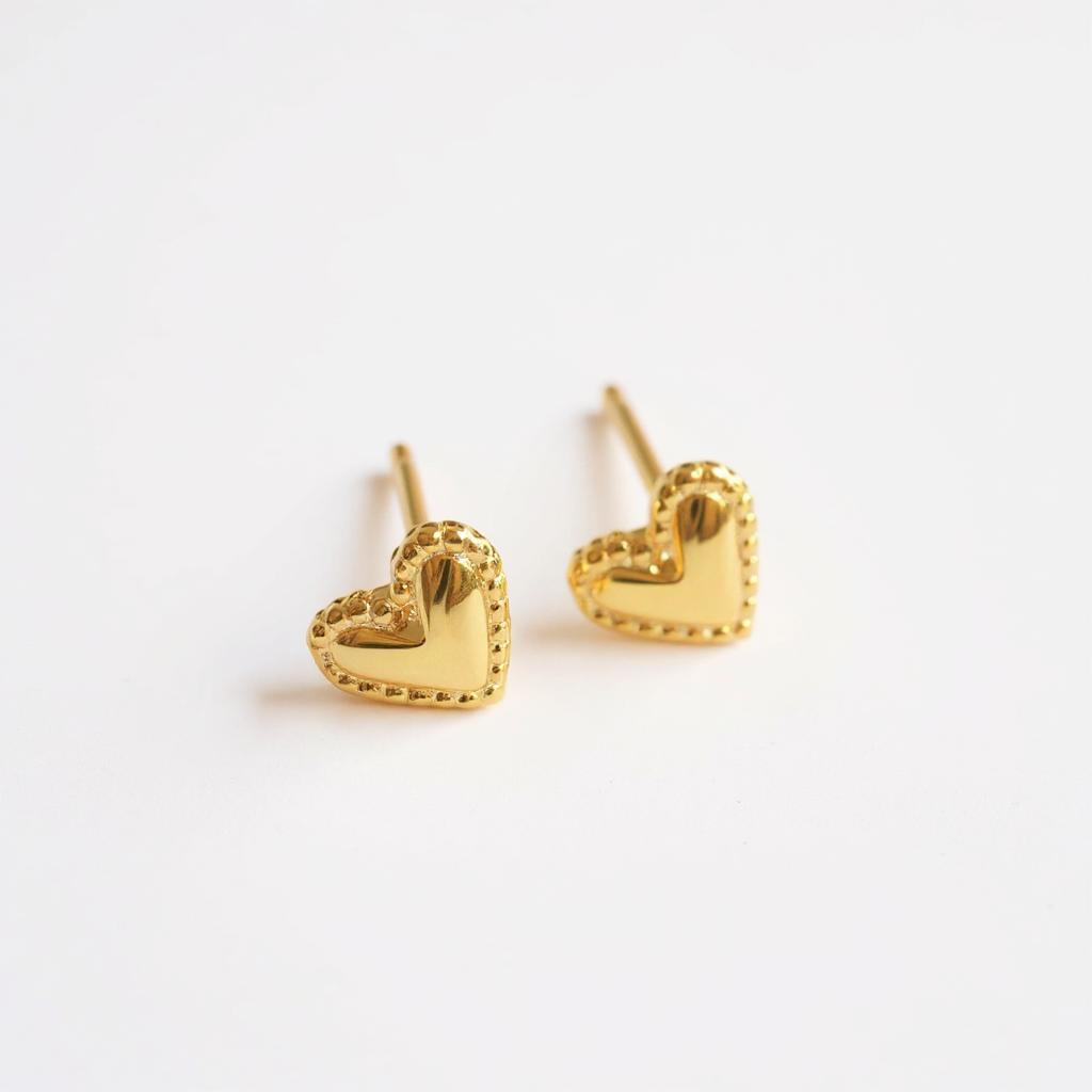 Classic Heart Set - 14ct Gold Plated