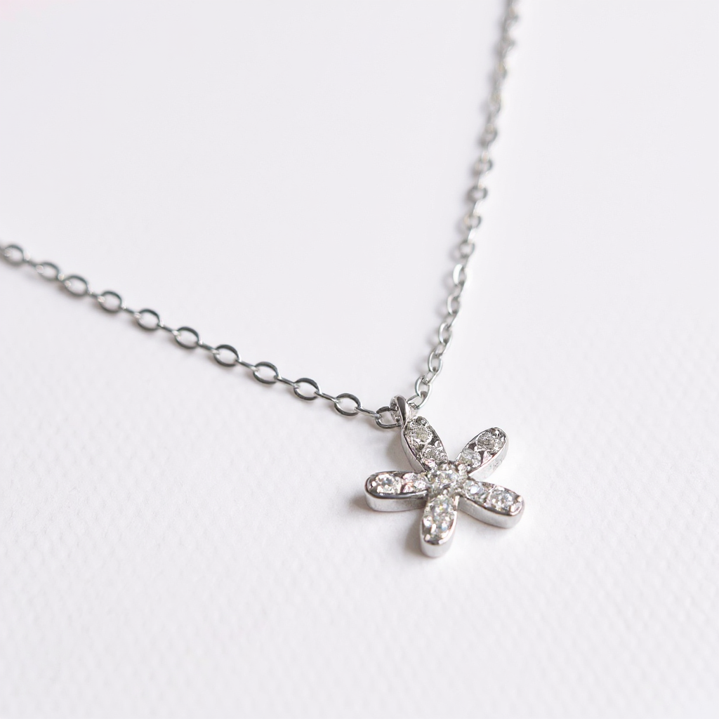 Classic Flower Set - 925 Sterling Silver