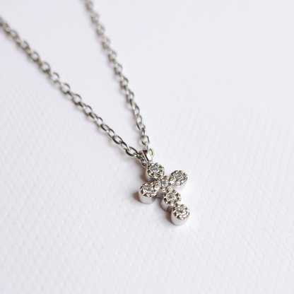 Signature Cross Necklace - 925 Sterling Silver